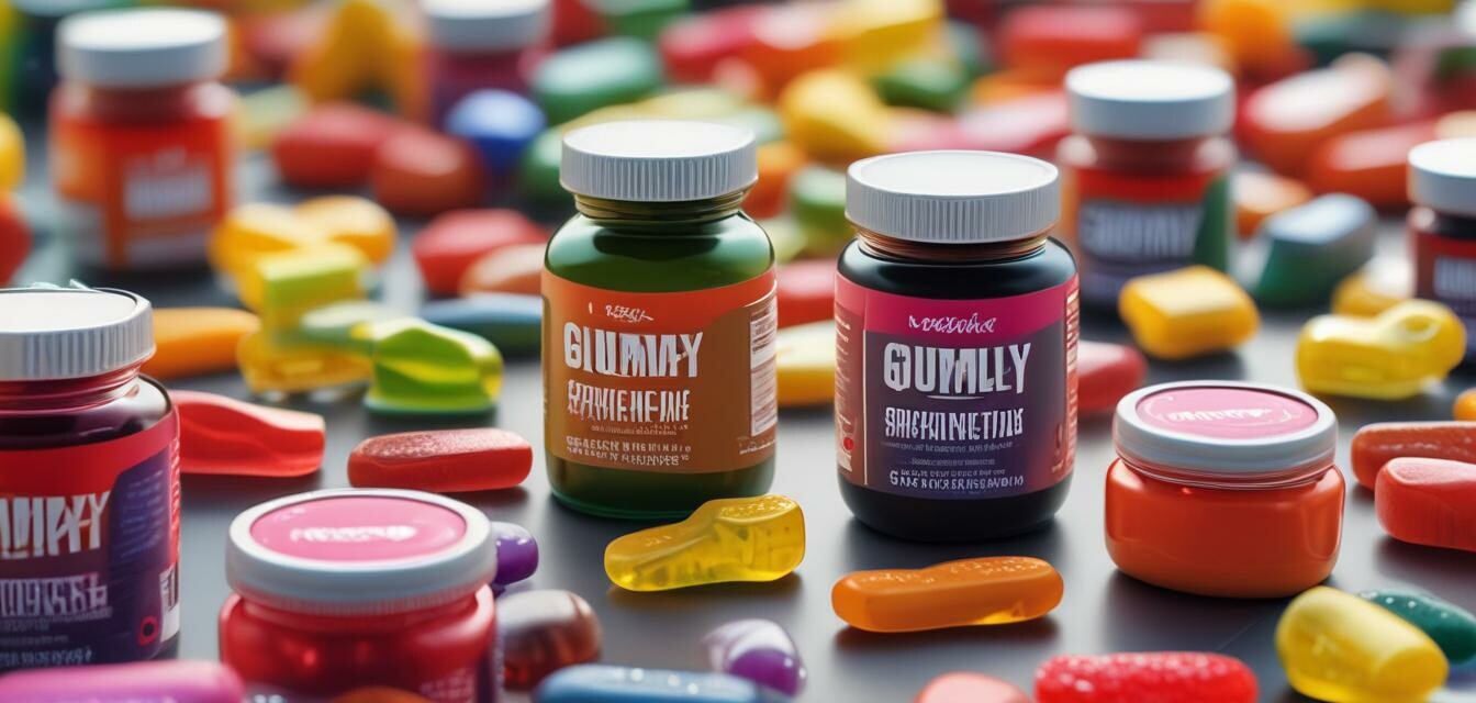 Image of children gummies healthy preparation