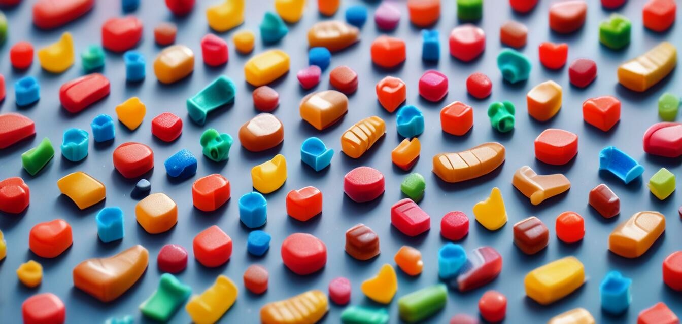 Image of children taking gummy supplements