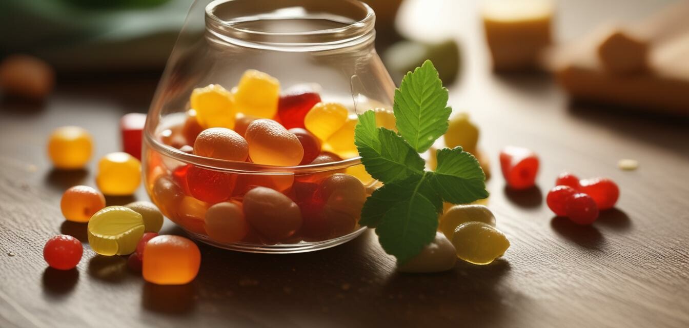 Natural ingredients for energy gummies