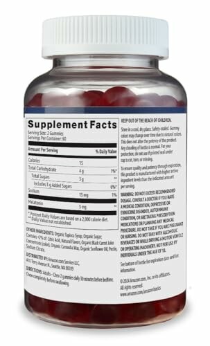 Amazon Basics Melatonin Gummies