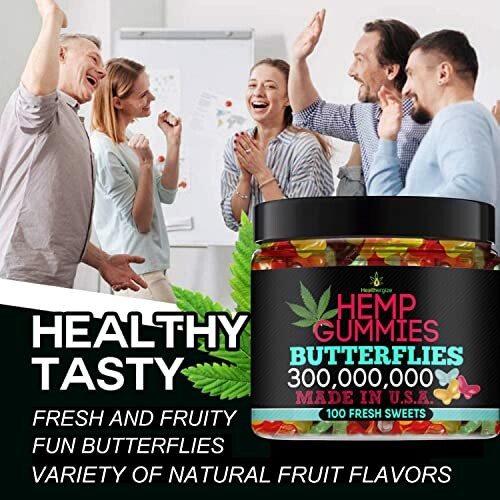 Hemp Gummies Butterflies Gummy Bears