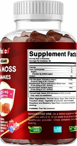 Vitabod Irish Sea Moss Gummies