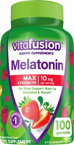 Vitafusion Max Strength Melatonin Gummies